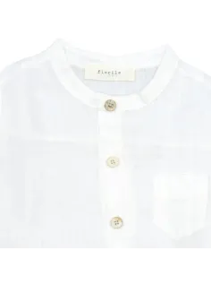 LINEN SHIRT FIORILE WHITE - FIORILE 2