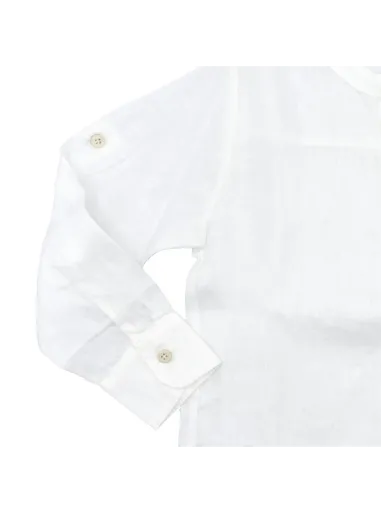 LINEN SHIRT FIORILE WHITE - FIORILE