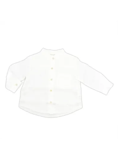 LINEN SHIRT FIORILE WHITE - FIORILE