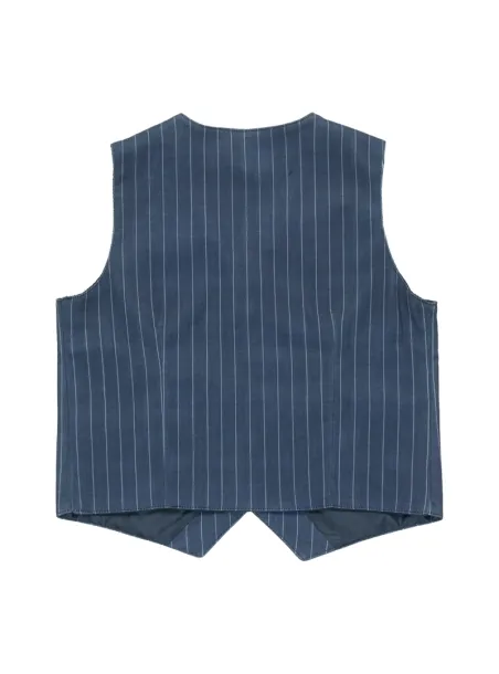 Pinstriped vest