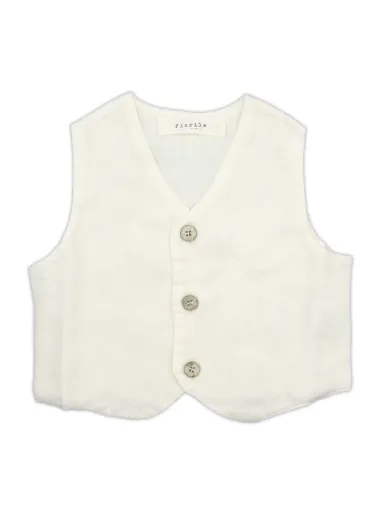 Linen vest