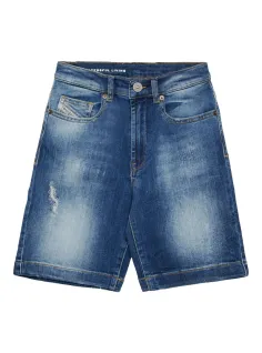 Bermuda denim trousers