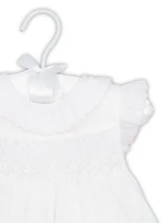 Voile dress with armholes 2