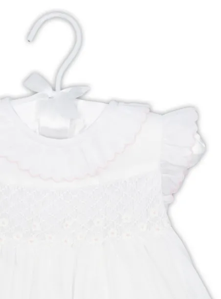 Voile dress with armholes