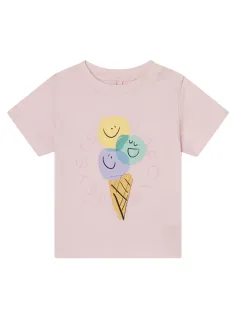 T-Shirt cono gelato tre gusti