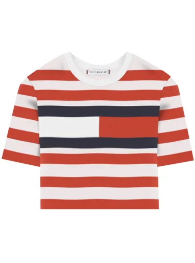 T-Shirt Righe Bambina - Tommy Hilfiger Kids
