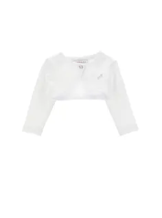 CARDIGAN HEATWARMER White -  Monnalisa