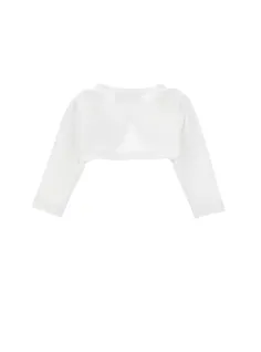 CARDIGAN HEATWARMER White -  Monnalisa 2