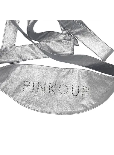 BELT ECO-LEATHER Silver - Pinko UP