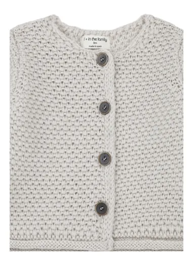 CARDIGAN LIS-bb ECRU