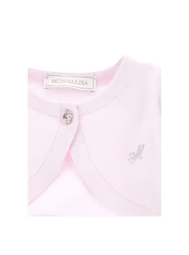 CARDIGAN HEATWARMER Pink -  Monnalisa