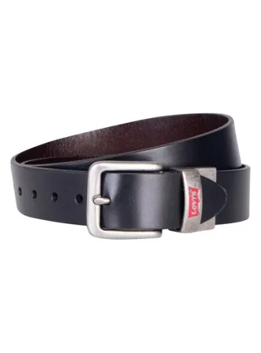 Reversible leather belt Black/Brown