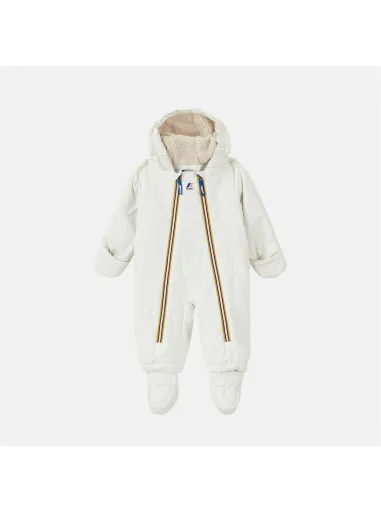 E. LE VRAI 3.0 SNOTTY ORSETTO Ecru-White - White   - K-Way