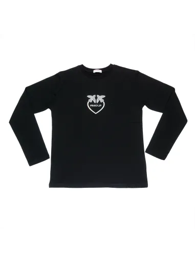T-SHIRT NERO/BLACK - Pinko UP