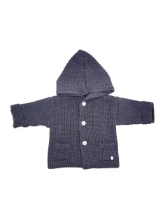 English rib wool coat double