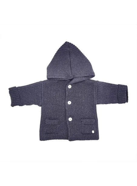 English rib wool coat double