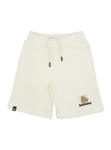 Bermuda shorts with fleece