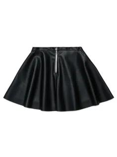 Faux leather skirt 2