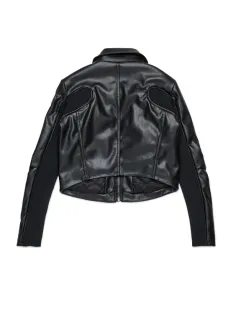 Faux leather jacket 2