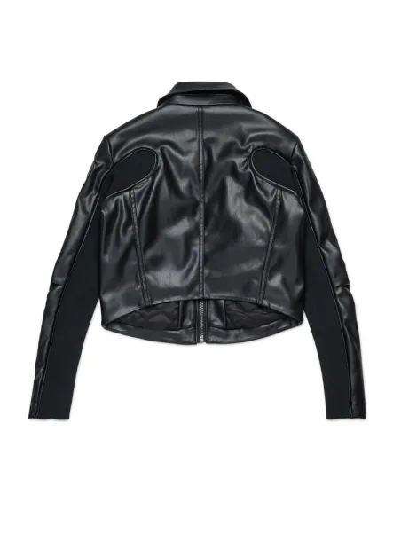 Faux leather jacket