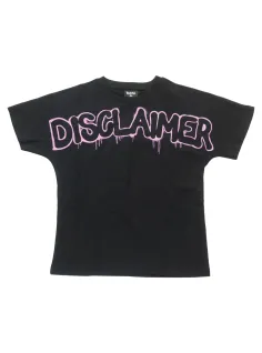 T-SHIRT  BLACK - DISCLAIMER