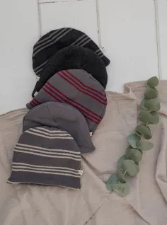 STRIPED HAT ANTHRACITE - 1+ IN THE FAMILY 2