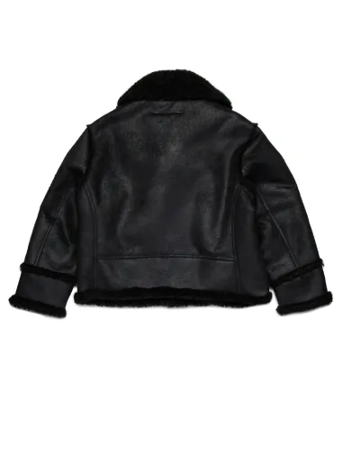 Eco-sheepskin jacket