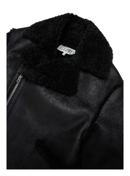 Eco-sheepskin jacket