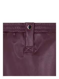 Faux leather skirt 2