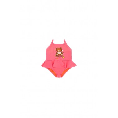 Moschino Kids SWIMSUIT FUCHSIA - MOSCHINO KIDS MDL00NLKA00 50580 -Rs-moschino24