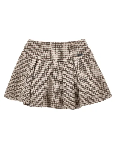 Houndstooth skirt