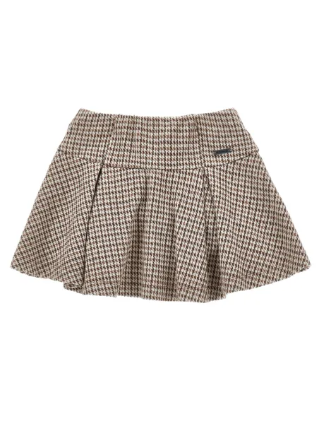Houndstooth skirt