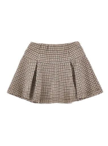 Houndstooth skirt