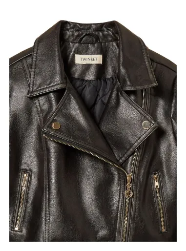 Vintage faux leather jacket