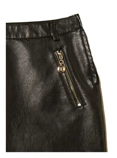 Faux leather skirt 2