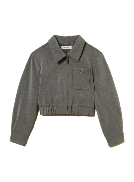 Flannel Bomber Jacket