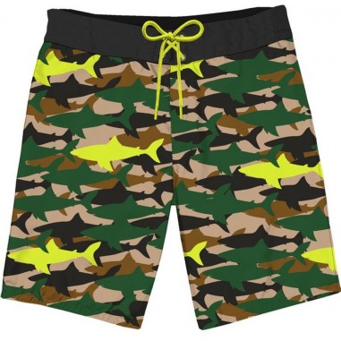 Mc2 Saint Barth BERMUDA SURF JR MC2 SAINT BARTH SHARK CAMOUFLAGE - MC2 SAINT BARTH COM0003SHARKMIMCAMO1100577F-Mu-stbarth24