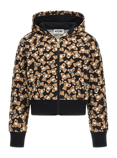 Felpa stretch con zip