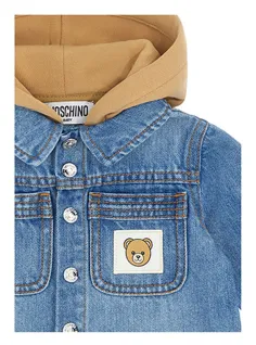 Denim jacket + hooded sweatshirt 2
