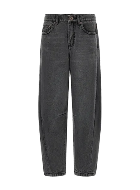 Pantalone denim largo