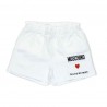 COMPLETO T-SHIRT+SHORTS BIANCO OTTICO - MOSCHINO KIDS