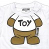 T-SHIRT BIANCO OTTICO - MOSCHINO KIDS