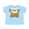 T-SHIRT CELESTE - MOSCHINO KIDS