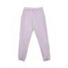 JOGGGER TROUSERS FLOWERS COTTON SWEATSHIRT WISTERIA - MONNALISA