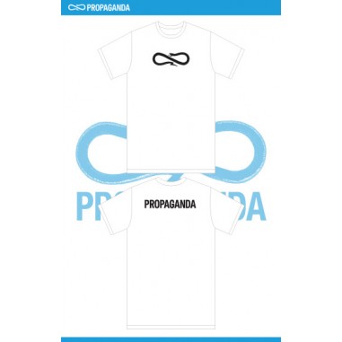 Propaganda T-SHIRT BIANCO - PROPAGANDA 24SSPRBLTS973 -Bi-propaganda24