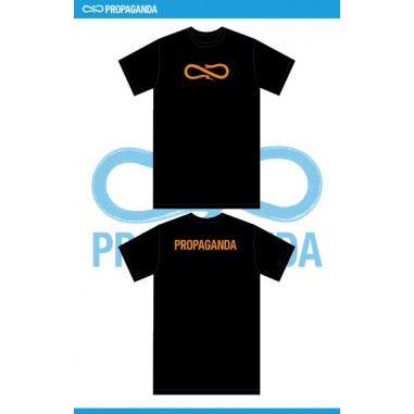 Propaganda T-SHIRT BLACK - PROPAGANDA 24SSPRBLTS972 -Ne-propaganda24