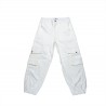 FABRIC TECNICAL PANTS WHITE - MSGM KIDS