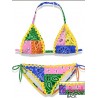 Bikini Holly Bandanna Round Multicolor - Mc2 Saint Barth