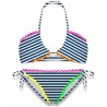 ROUND TOP ON BIKINI STRING Multicolor - Mc2 Saint Barth