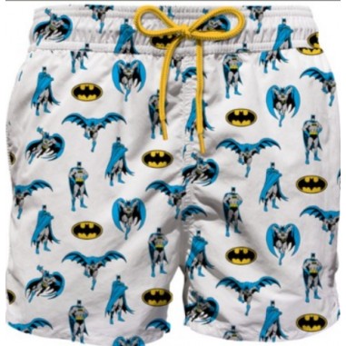 Mc2 Saint Barth BOXER COSTUME BATMAN MIX BIANCO - MC2 SAINT BARTH JEA0004BATMAN02946F-Bi-stbarth24